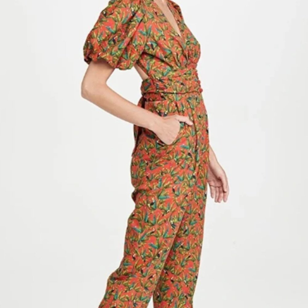 Farm Rio - Floral Print jumpsuit